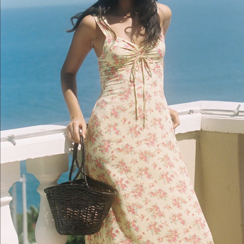 Faithfull the brand Maeve midi dress